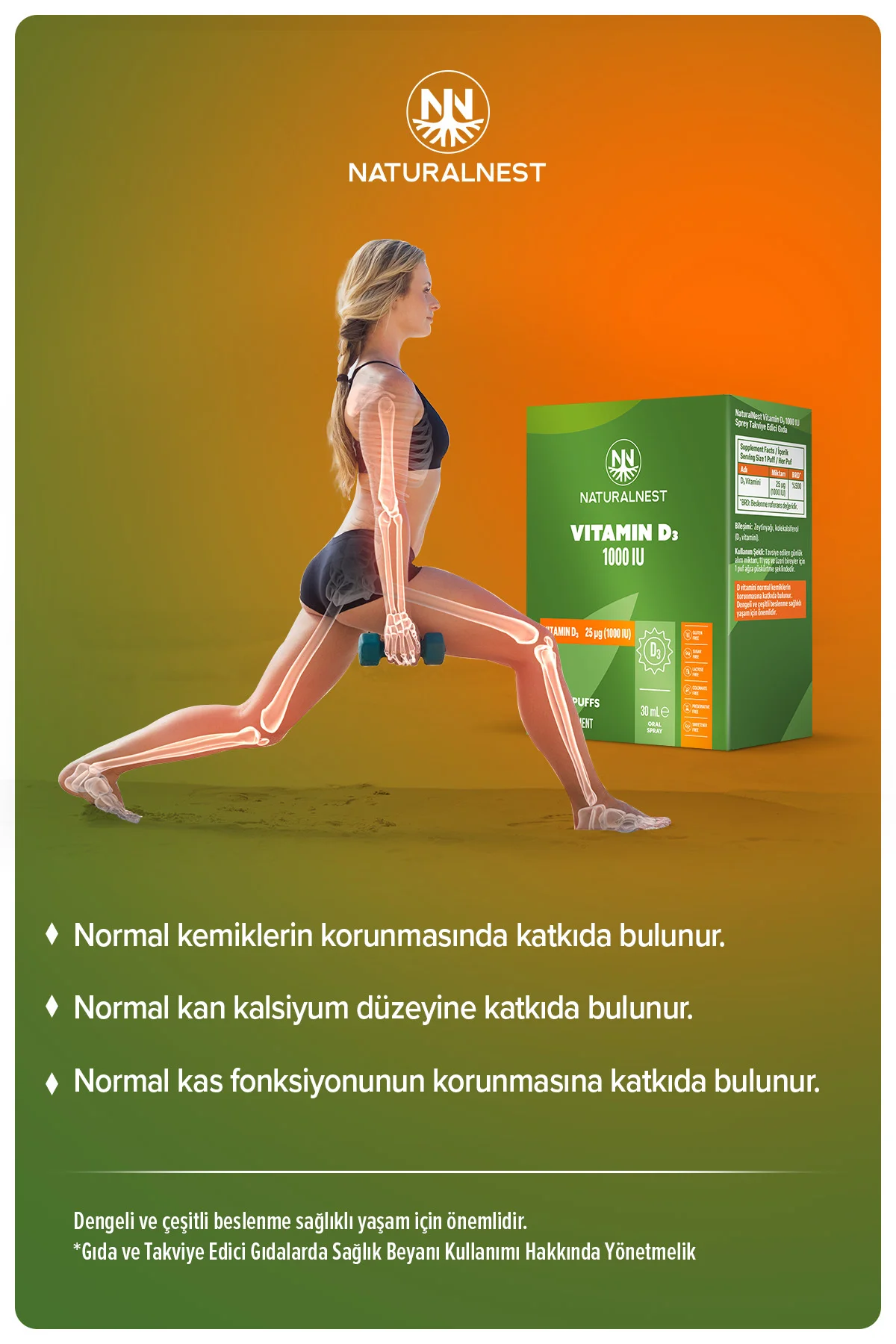 Vitamin D3 1000 IU 30 ml