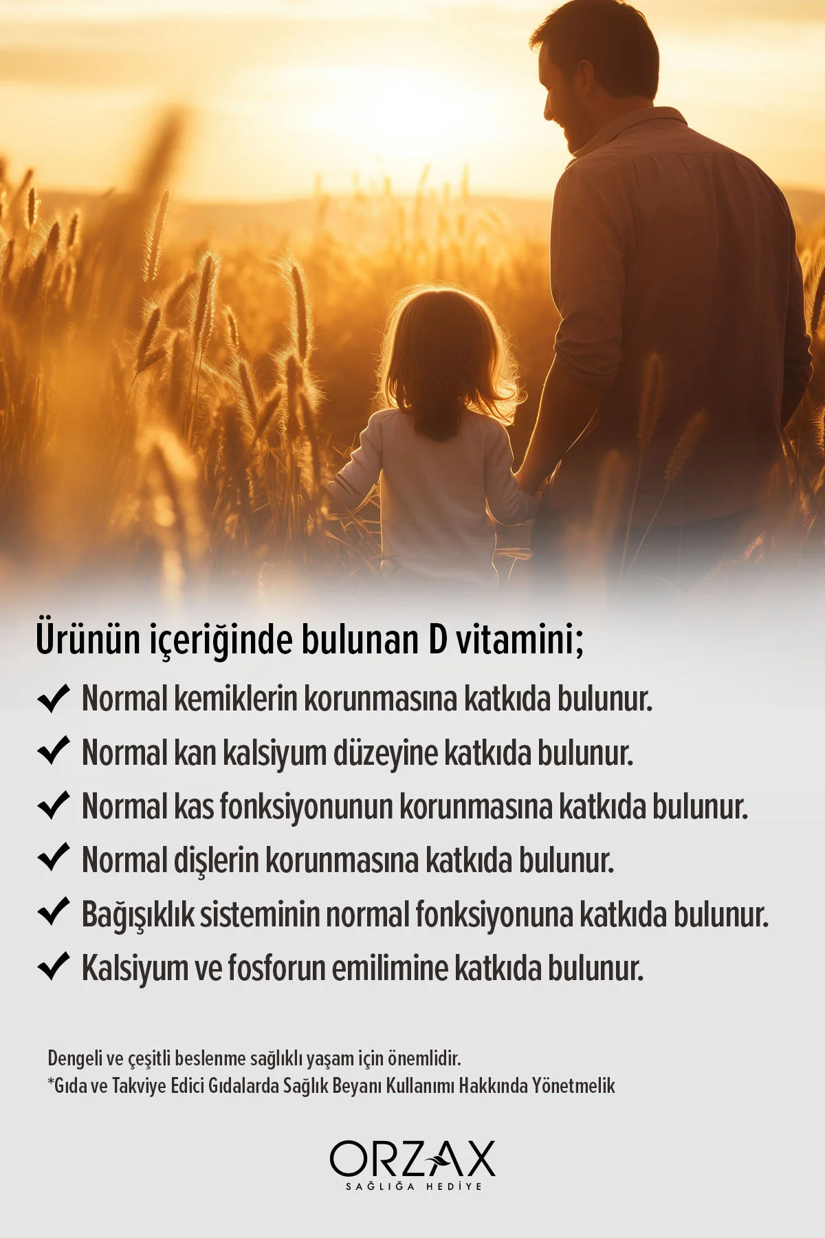 Vitamin D3 1000 IU Damla 50 ml Kapağı Damlalıktır, Damla Aparatı Bulunmamaktadır