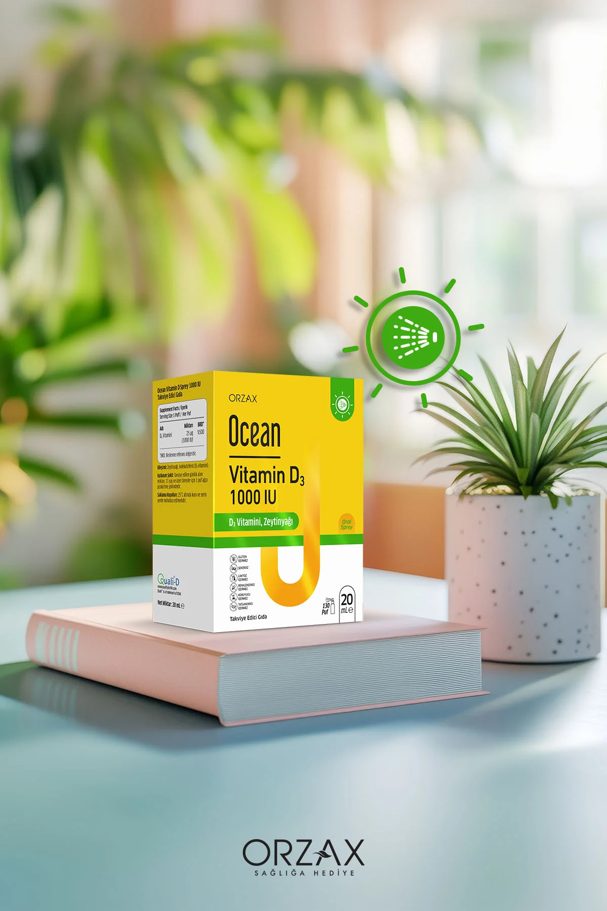 Vitamin D3 1000 IU Sprey 20 ml