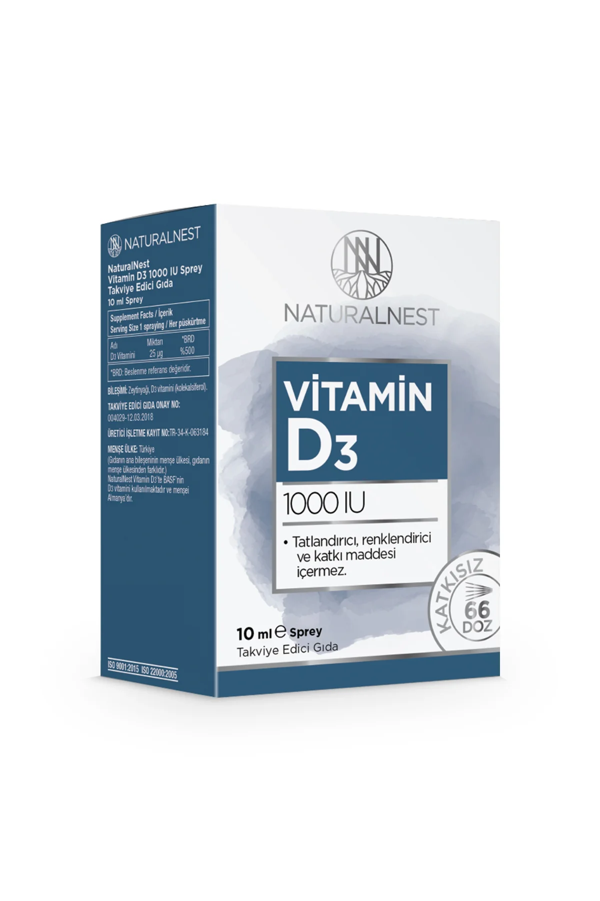 Vitamin D3 1000 IU Sprey — 10 Ml