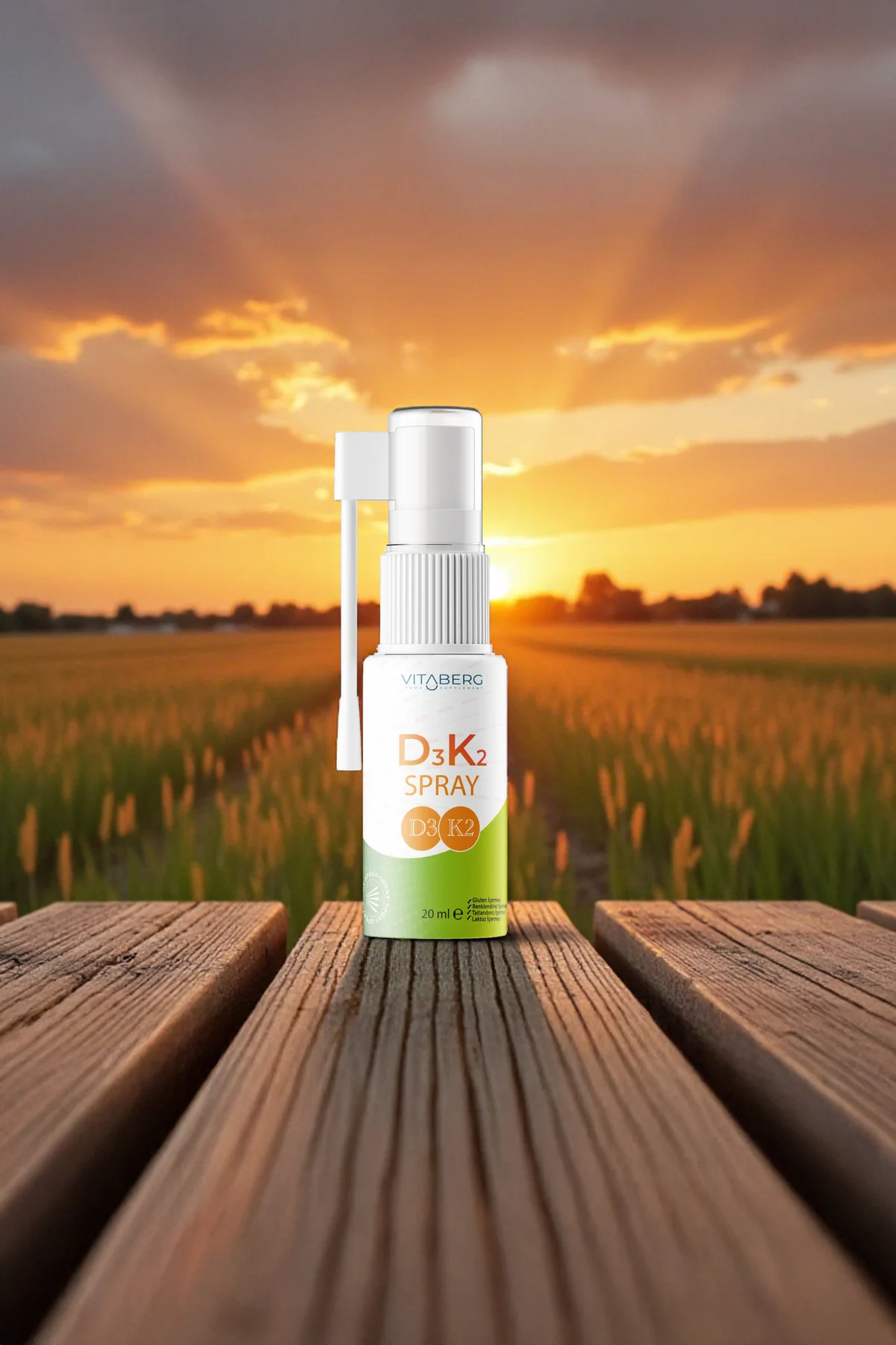 Vitamin D3 K2 Sprey | Günlük Kemik ve Bağışıklık Desteği