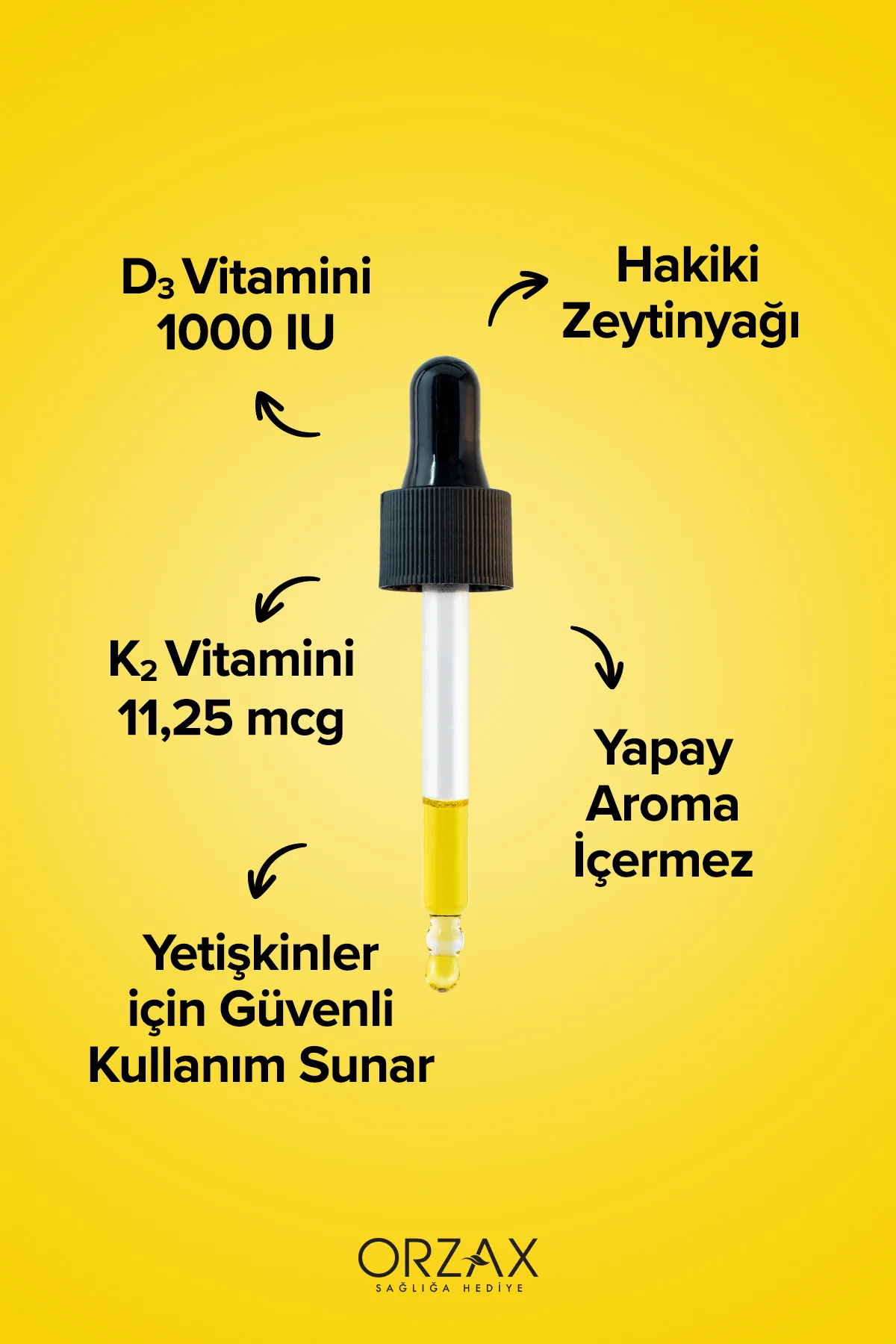 Vitamin D3K2 Damla - 2'li Avantajlı Paket (D3 Vitamini, K2 Vitamini) - 2x20 ml= 40ml Vitamin D3K2 Damla - 2'li Avantajlı Paket (D3 Vitamini, K2 Vitamini) - 2x20 ml= 40ml