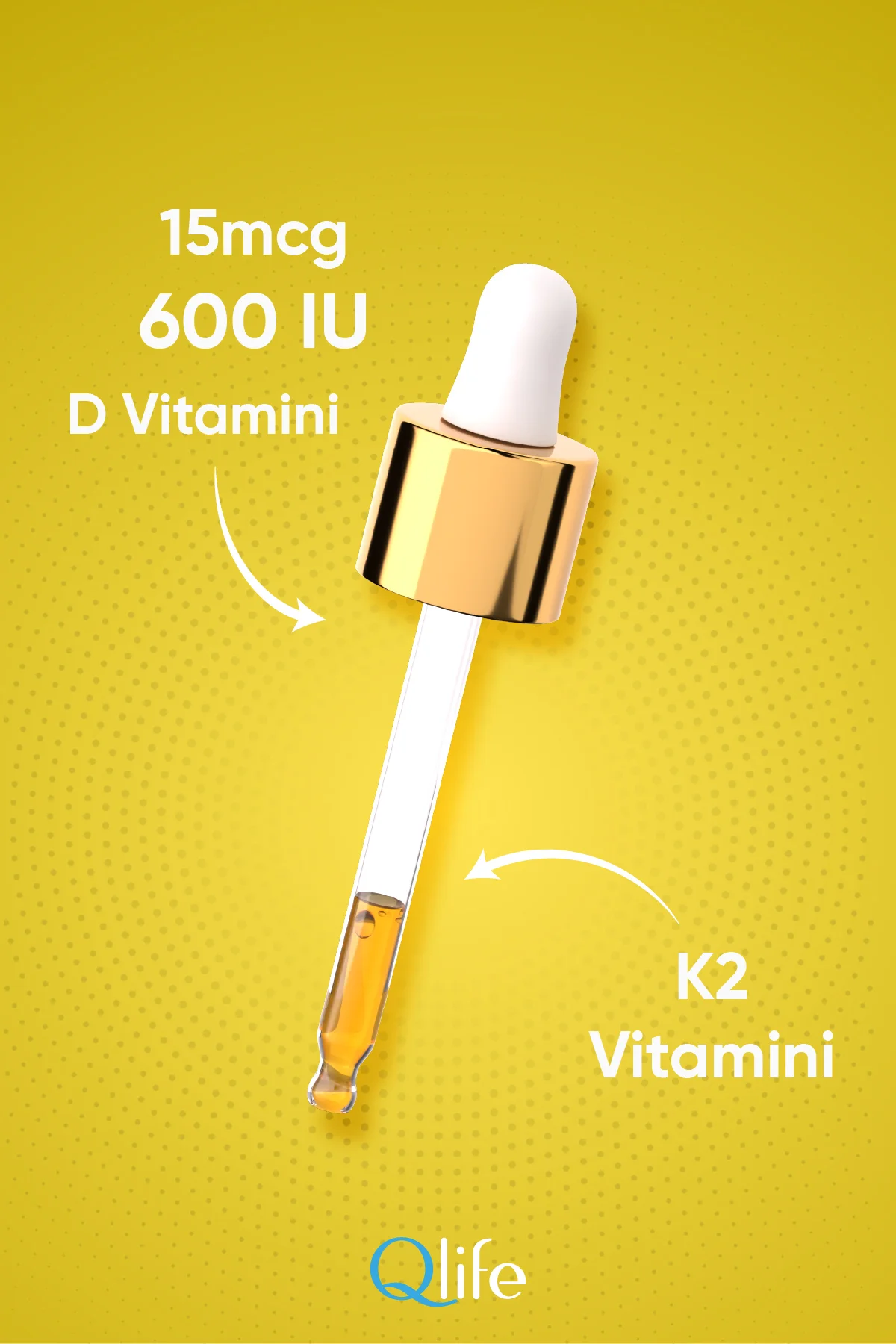 Vitamin D3K2 - Kas ve Kemik Destekleyici Vitamin D3K2 Sprey 20 ml