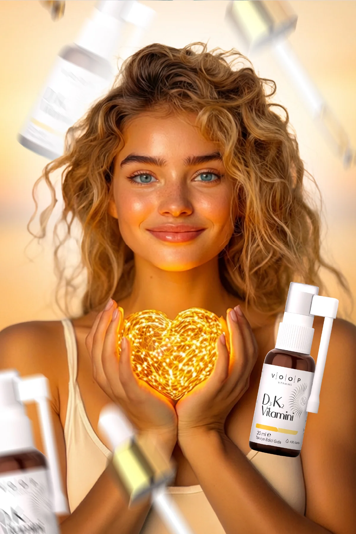 Vitamin D3K2 Sprey-Damla 20 ml