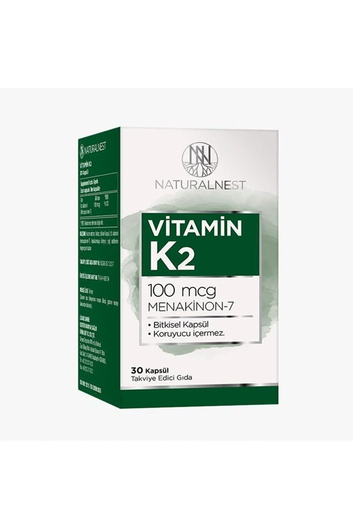 Vitamin K2 30 Kapsül