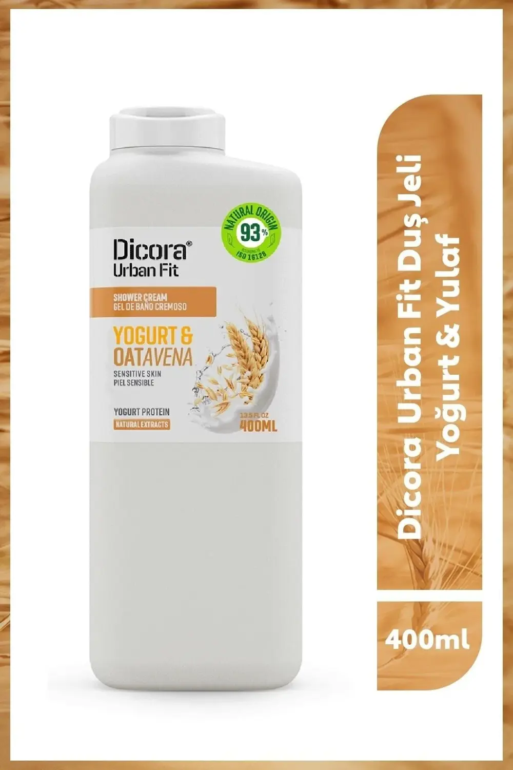 Vitamin Yogurt and Oat Fit Shower Gel 400 ml