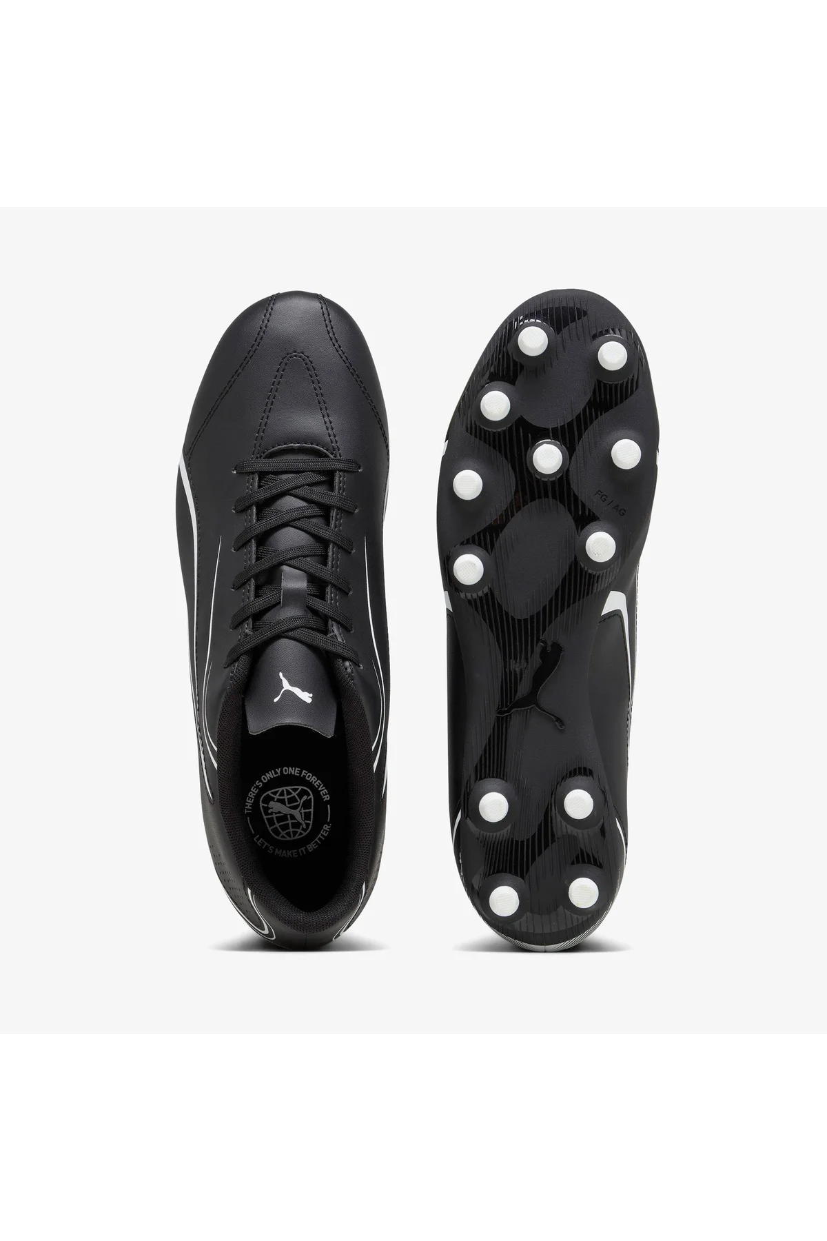 Vitoria Fg/Ag Erkek Siyah Çim Saha Kramponu