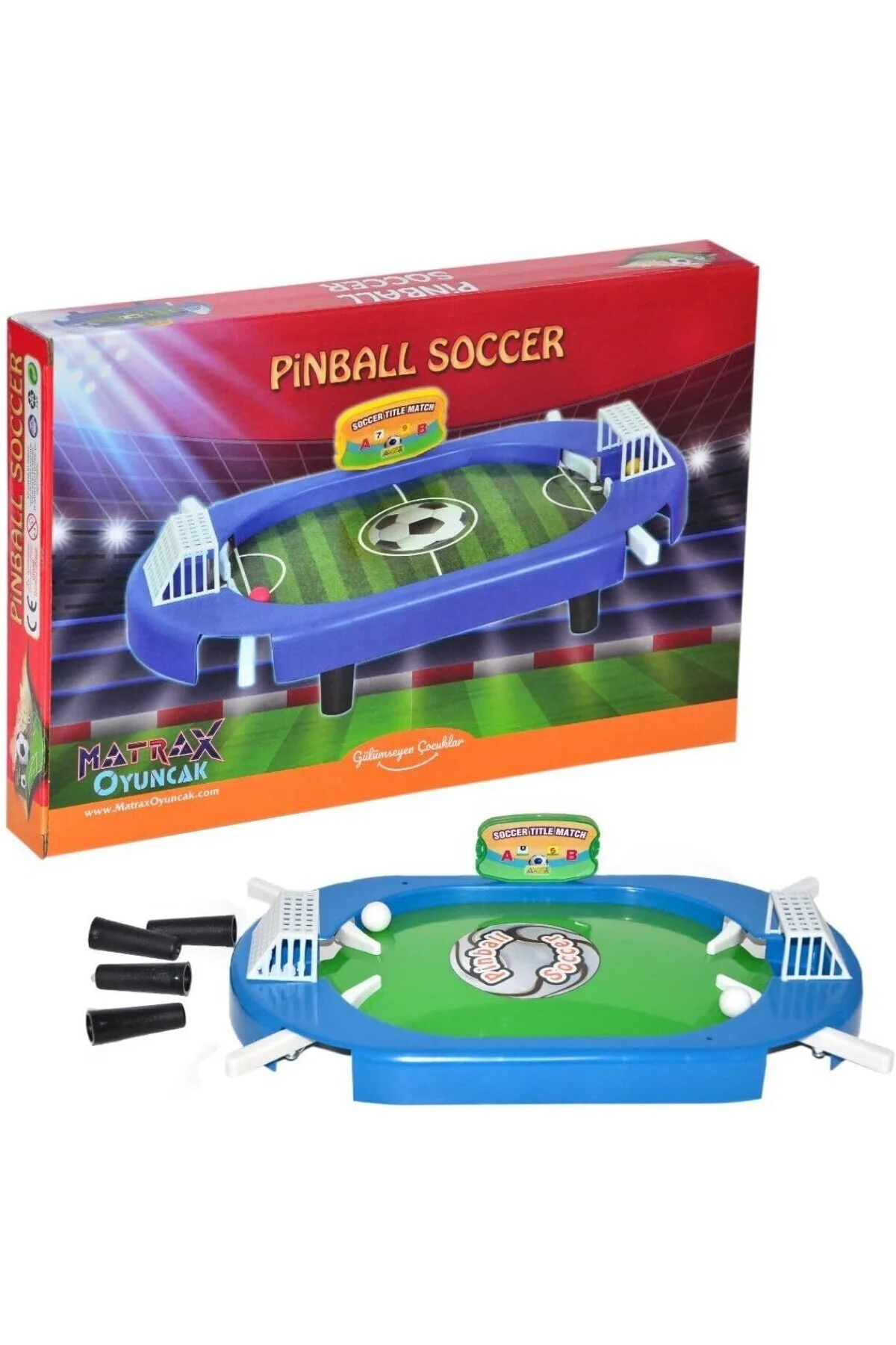 Vitrin Dolusu 044 Pinball Soccer Tilt Futbolu -Akçiçek Oyuncak