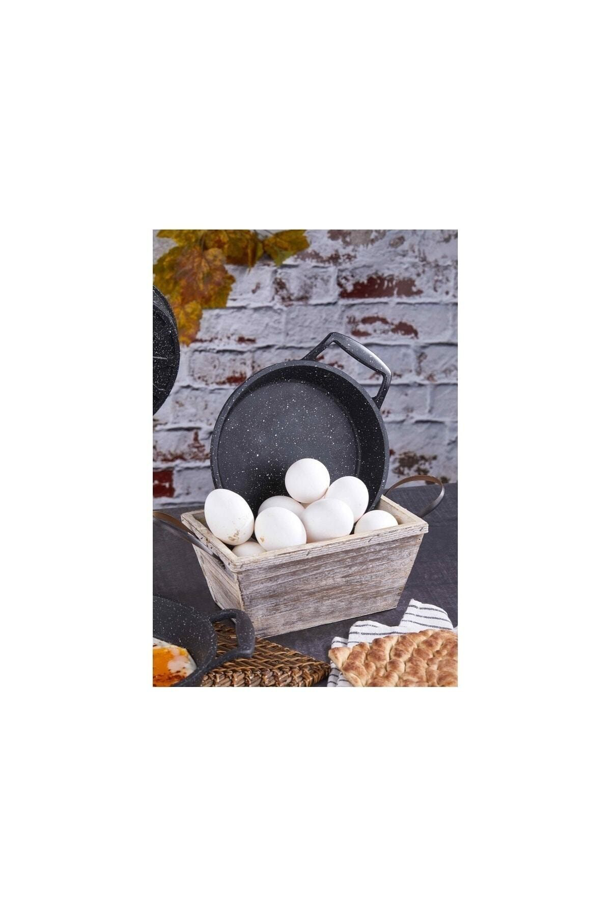 Viva 3 Parça Döküm Sahan Set Siyah Taç