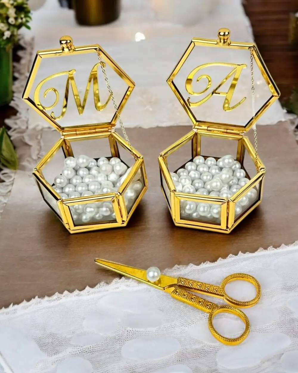 Viva Gold Altıgen Yüzük Yükselticisi ve Söz Makası Seti