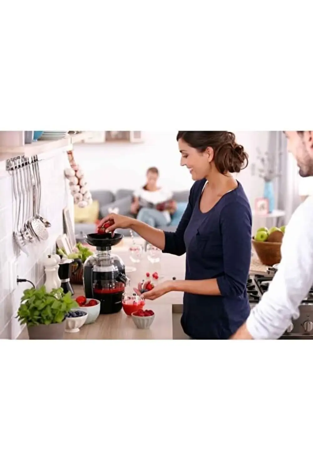 Viva Katı Meyve Sıkacağı, 500W, 1,5L,, Damlama Önleyici, Siyah, H