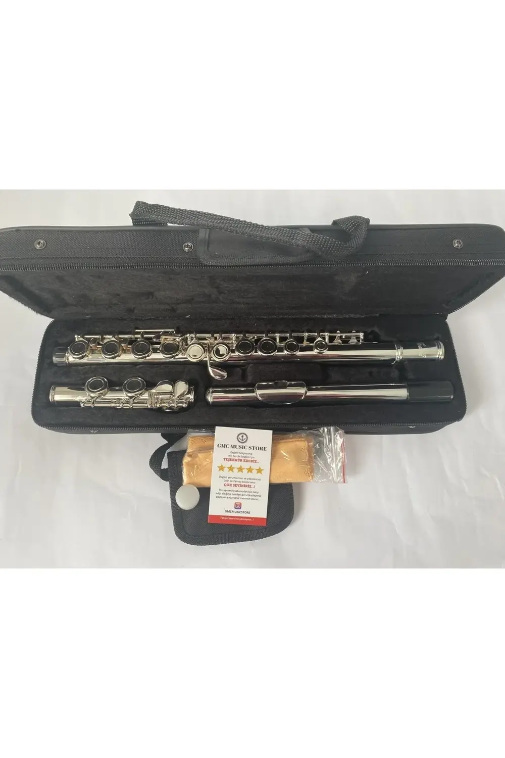 Vivaldi 6457s Gümüş Kaplama Yanflüt