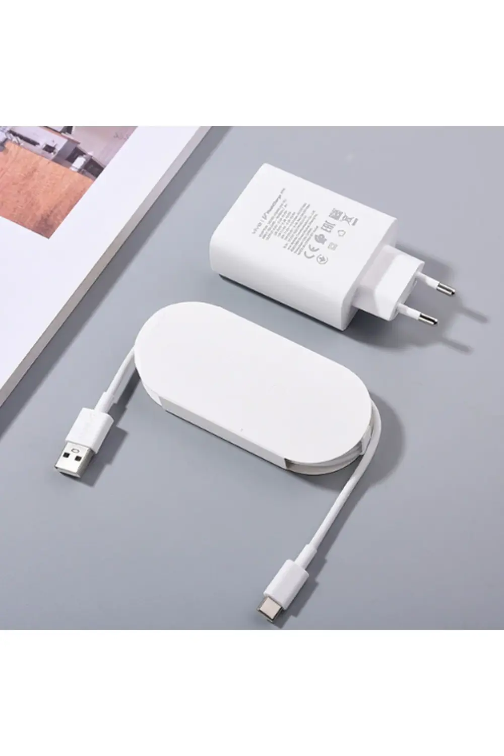 Vivo Flashcharge 66w Hızlı Şarj Cihazı Seti