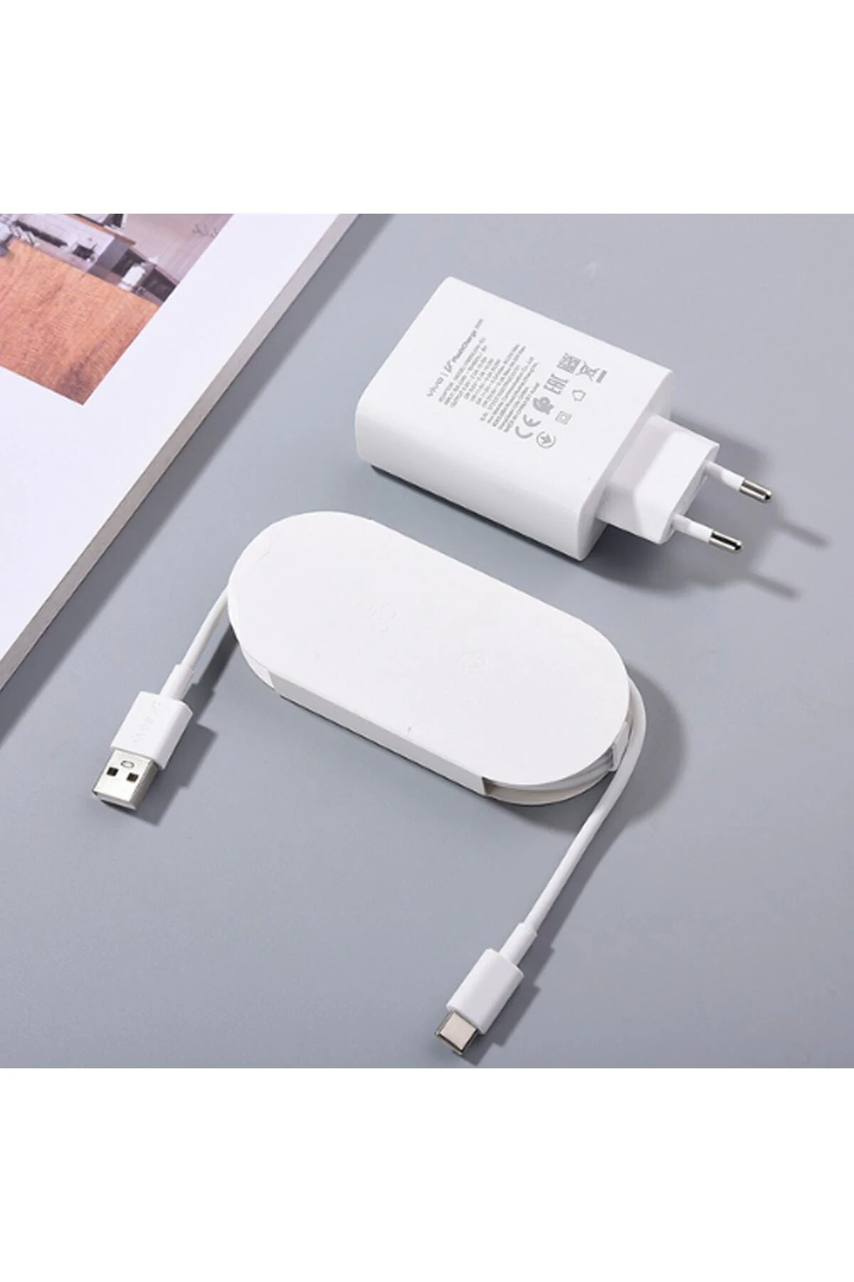 Vivo Flashcharge 66w Hızlı Şarj Cihazı Seti