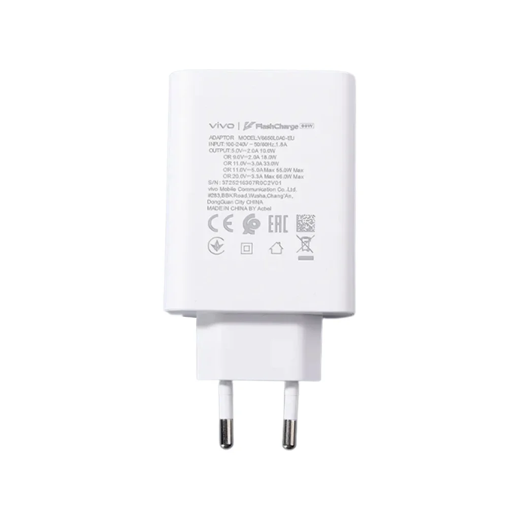 Vivo Flashcharge 66w Hızlı typc-e Şarj Cihazı Seti