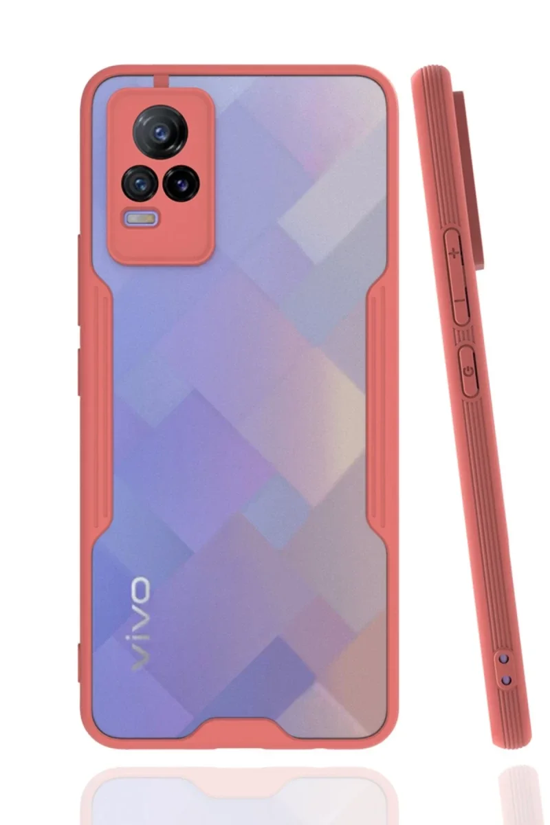 Vivo V21e Kılıf Platin Silikon - Pembe Fiyatı, Yorumları ve Özellikleri