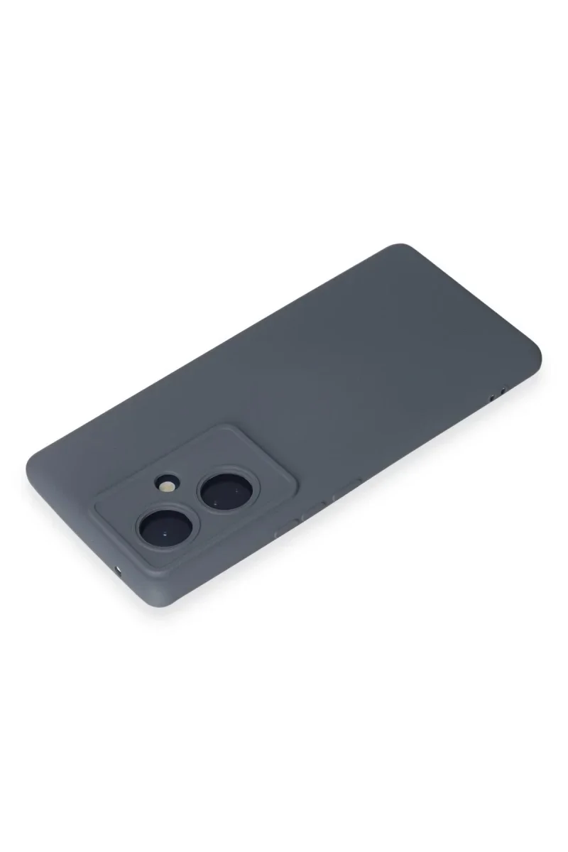 Vivo V29 Lite Kılıf Nano içi Kadife Silikon - Gri Vivo V29 Lite Kılıf Nano içi Kadife Silikon - Gri