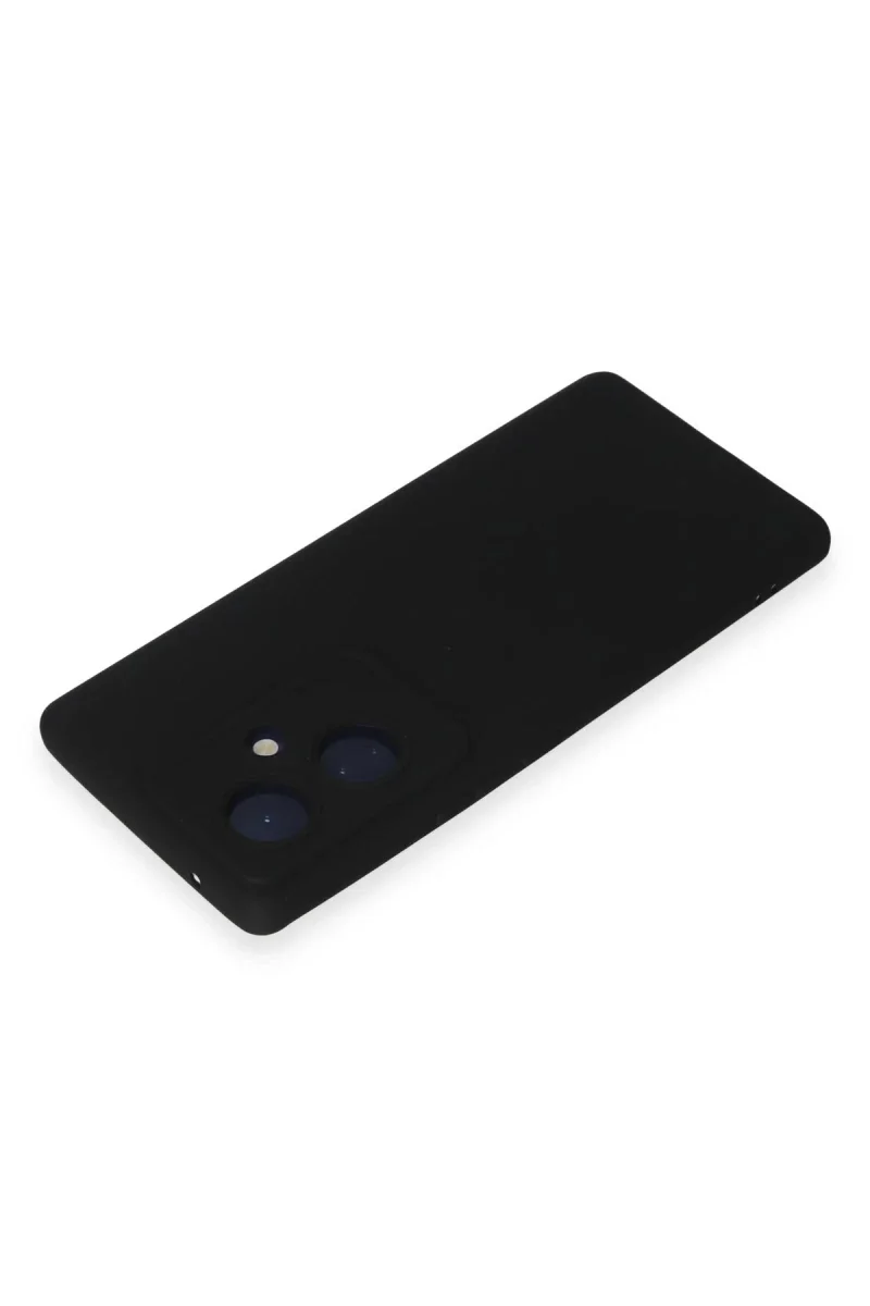Vivo V29 Lite Kılıf Nano içi Kadife Silikon - Siyah Vivo V29 Lite Kılıf Nano içi Kadife Silikon - Siyah