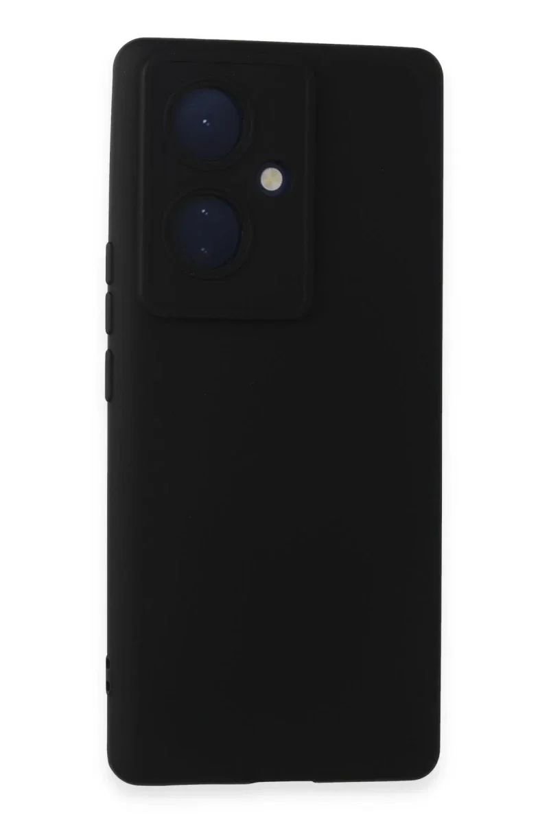 Vivo V29 Lite Kılıf Nano içi Kadife Silikon - Siyah Vivo V29 Lite Kılıf Nano içi Kadife Silikon - Siyah