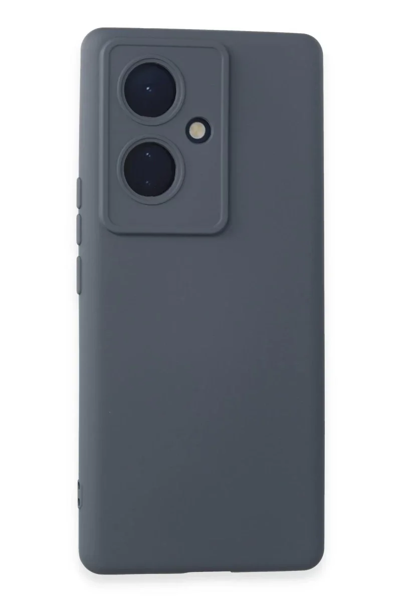Vivo V29 Lite Kılıf Nano içi Kadife Silikon - Gri Vivo V29 Lite Kılıf Nano içi Kadife Silikon - Gri