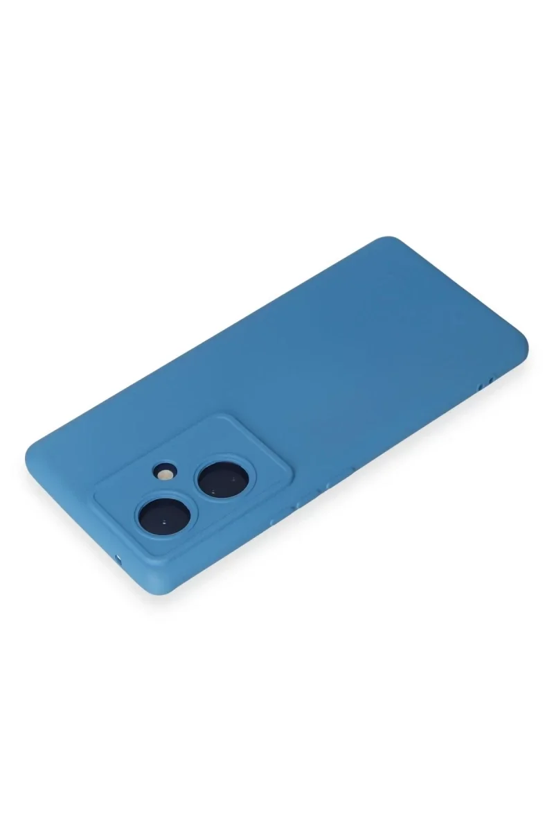 Vivo V29 Lite Kılıf Nano içi Kadife Silikon - Mavi Vivo V29 Lite Kılıf Nano içi Kadife Silikon - Mavi