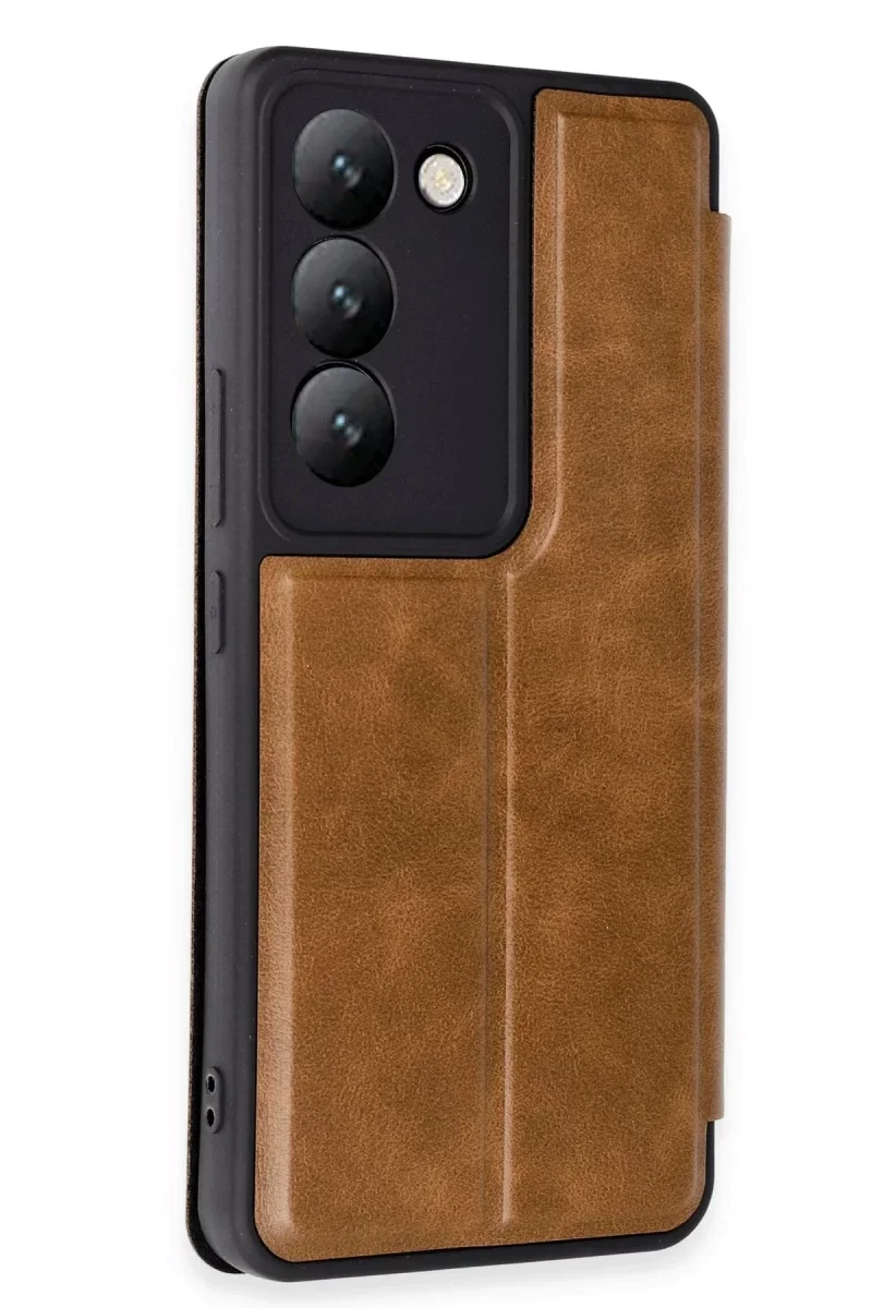 Vivo V30 Lite 4G Kılıf Flip Cover - Taba Vivo V30 Lite 4G Kılıf Flip Cover - Taba