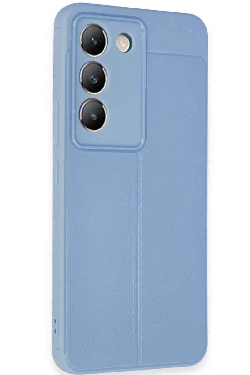 Vivo V30 Lite 4G Kılıf Auto Focus Kapak - Mavi Vivo V30 Lite 4G Kılıf Auto Focus Kapak - Mavi