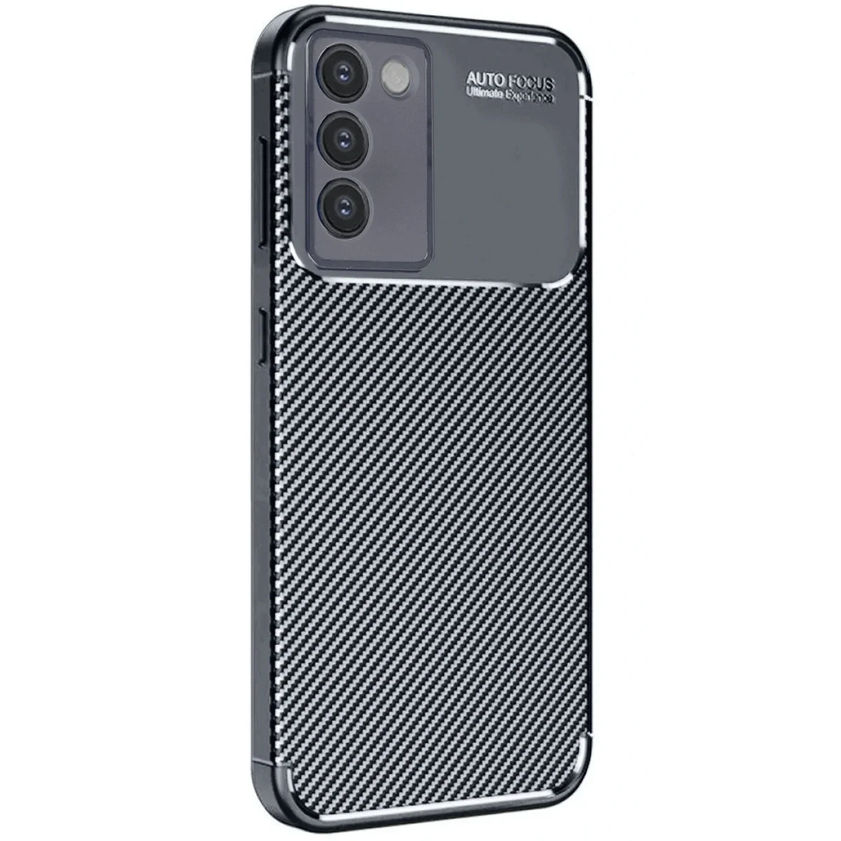 Vivo V30 Lite 4g Kılıf Auto Focus Karbon Kapak - Siyah Vivo V30 Lite 4g Kılıf Auto Focus Karbon Kapak - Siyah