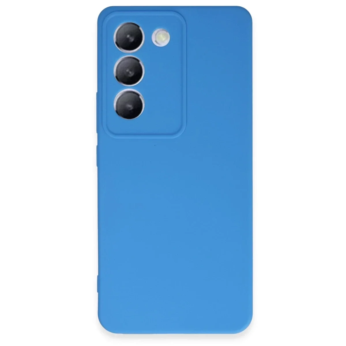 Vivo V30 Lite 4G Kılıf First Silikon - Mavi Vivo V30 Lite 4G Kılıf First Silikon - Mavi