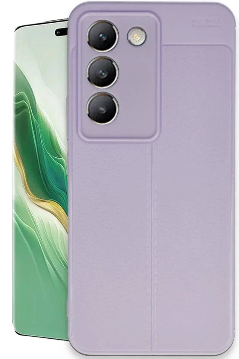 Vivo V30 Lite 4G Kılıf Auto Focus Kapak - Lila Vivo V30 Lite 4G Kılıf Auto Focus Kapak - Lila