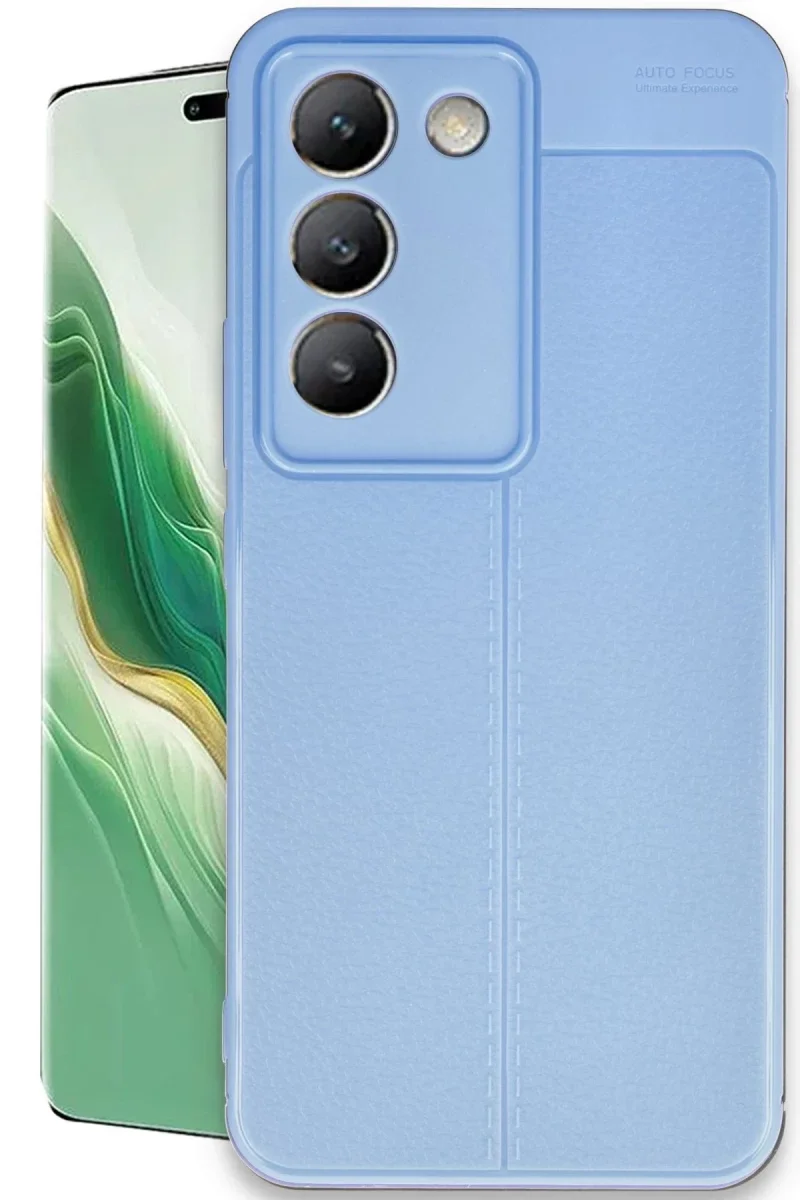 Vivo V30 Lite 4G Kılıf Auto Focus Kapak - Mavi Vivo V30 Lite 4G Kılıf Auto Focus Kapak - Mavi
