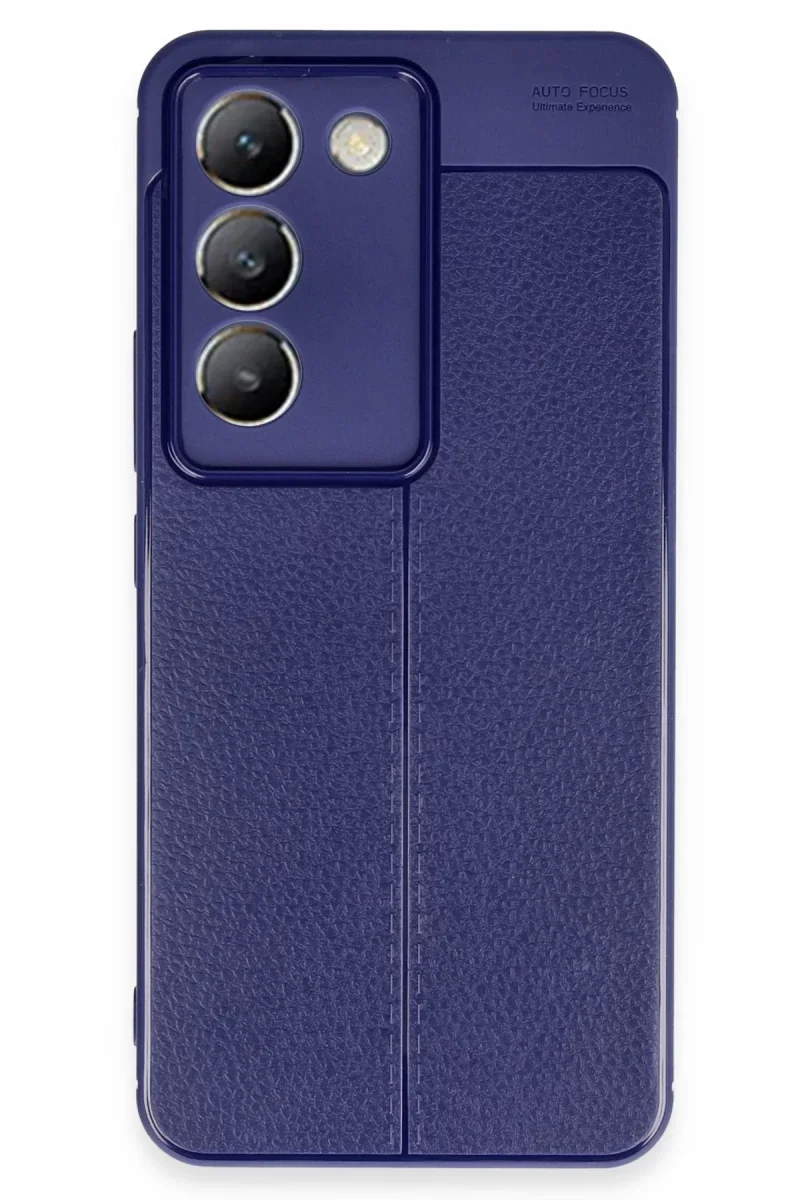 Vivo V30 Lite 4G Kılıf Auto Focus Kapak - Lacivert