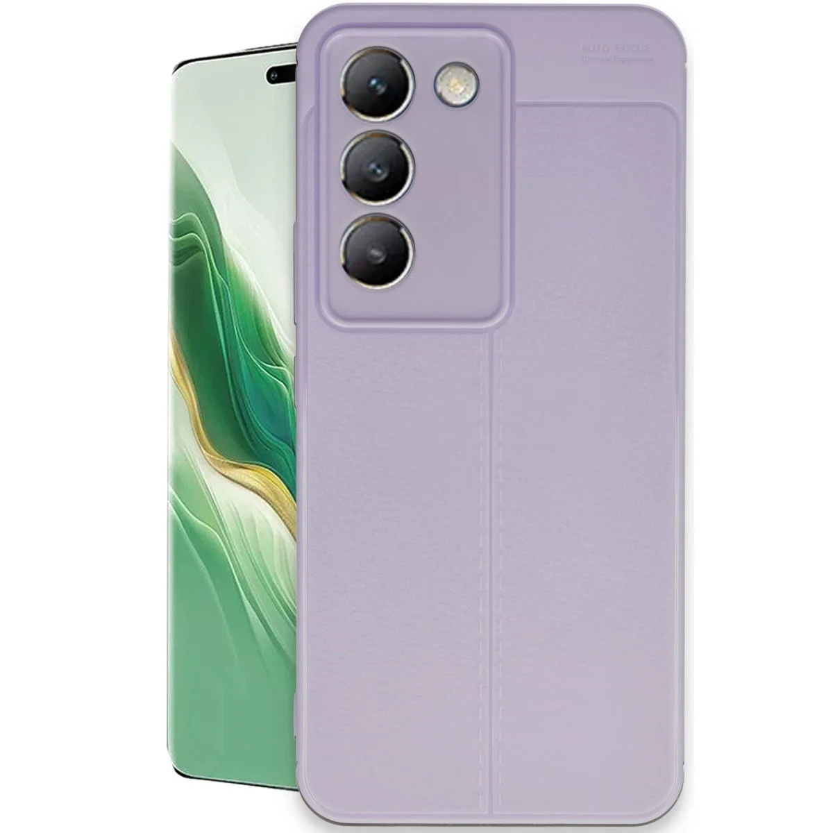 Vivo V30 Lite 4g Kılıf Auto Focus Kapak - Lila Vivo V30 Lite 4g Kılıf Auto Focus Kapak - Lila