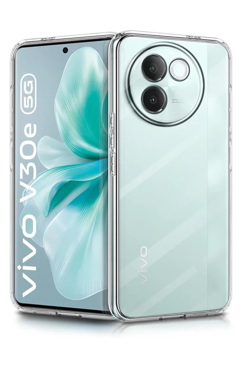 Vivo V30e Kılıf Lüx Şeffaf Silikon Vivo V30e Kılıf Lüx Şeffaf Silikon