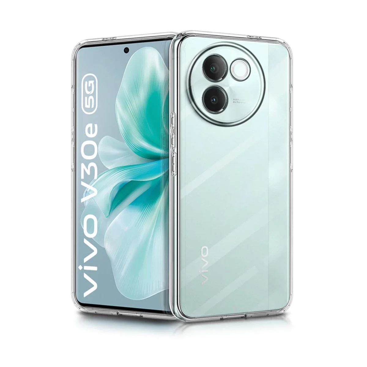 Vivo V30e Kılıf Lüx Şeffaf Silikon Vivo V30e Kılıf Lüx Şeffaf Silikon