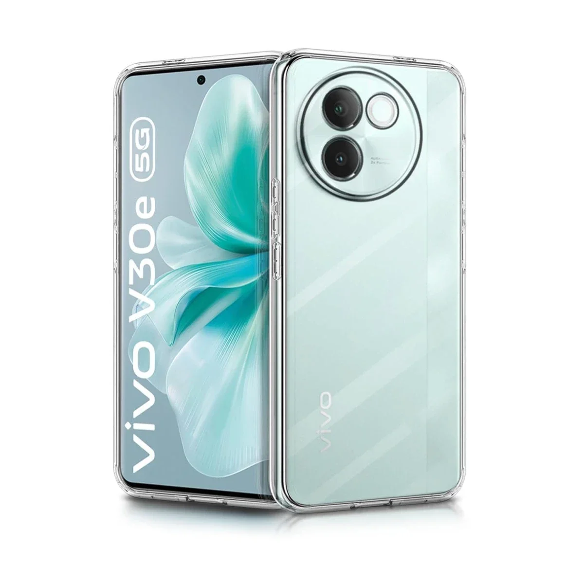 Vivo V30e Kılıf Lüx Şeffaf Silikon Vivo V30e Kılıf Lüx Şeffaf Silikon