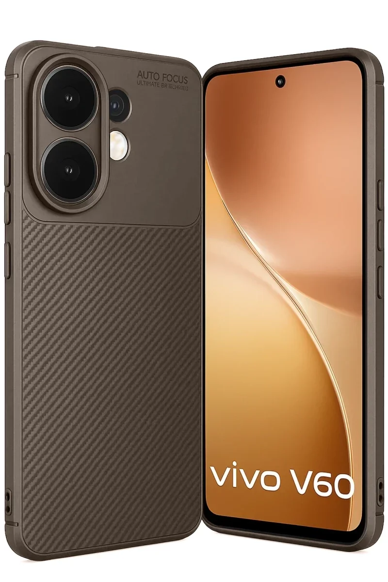 Vivo V60 5G Auto Focus Karbon Kapak - Kahverengi Fiyatı, Yorumları ve Özellikleri