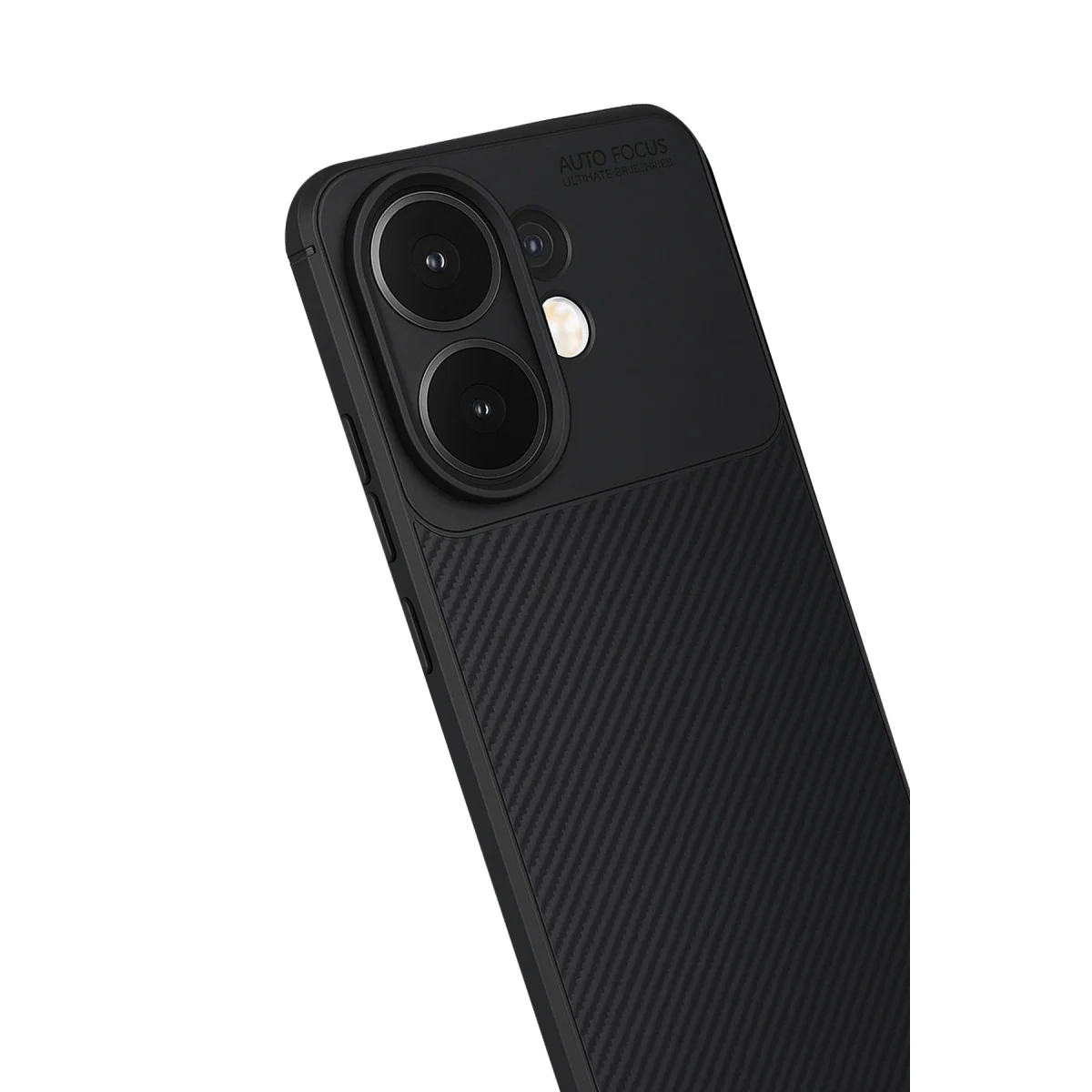 Vivo V60 5g Auto Focus Karbon Kapak - Siyah Vivo V60 5g Auto Focus Karbon Kapak - Siyah