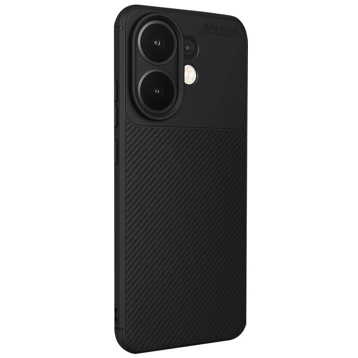 Vivo V60 5g Auto Focus Karbon Kapak - Siyah Vivo V60 5g Auto Focus Karbon Kapak - Siyah