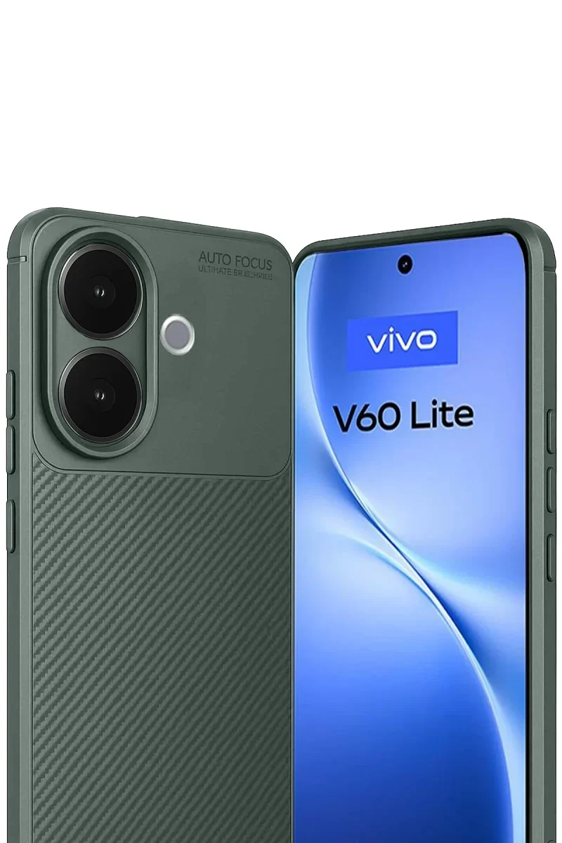 Vivo V60 Lite Auto Focus Karbon Kapak - Koyu Yeşil Fiyatı, Yorumları ve Özellikleri