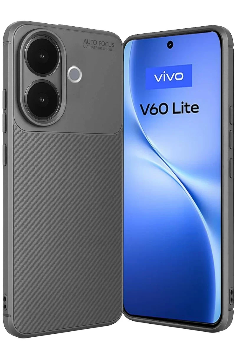 Vivo V60 Lite Auto Focus Karbon Kapak - Gri Fiyatı, Yorumları ve Özellikleri