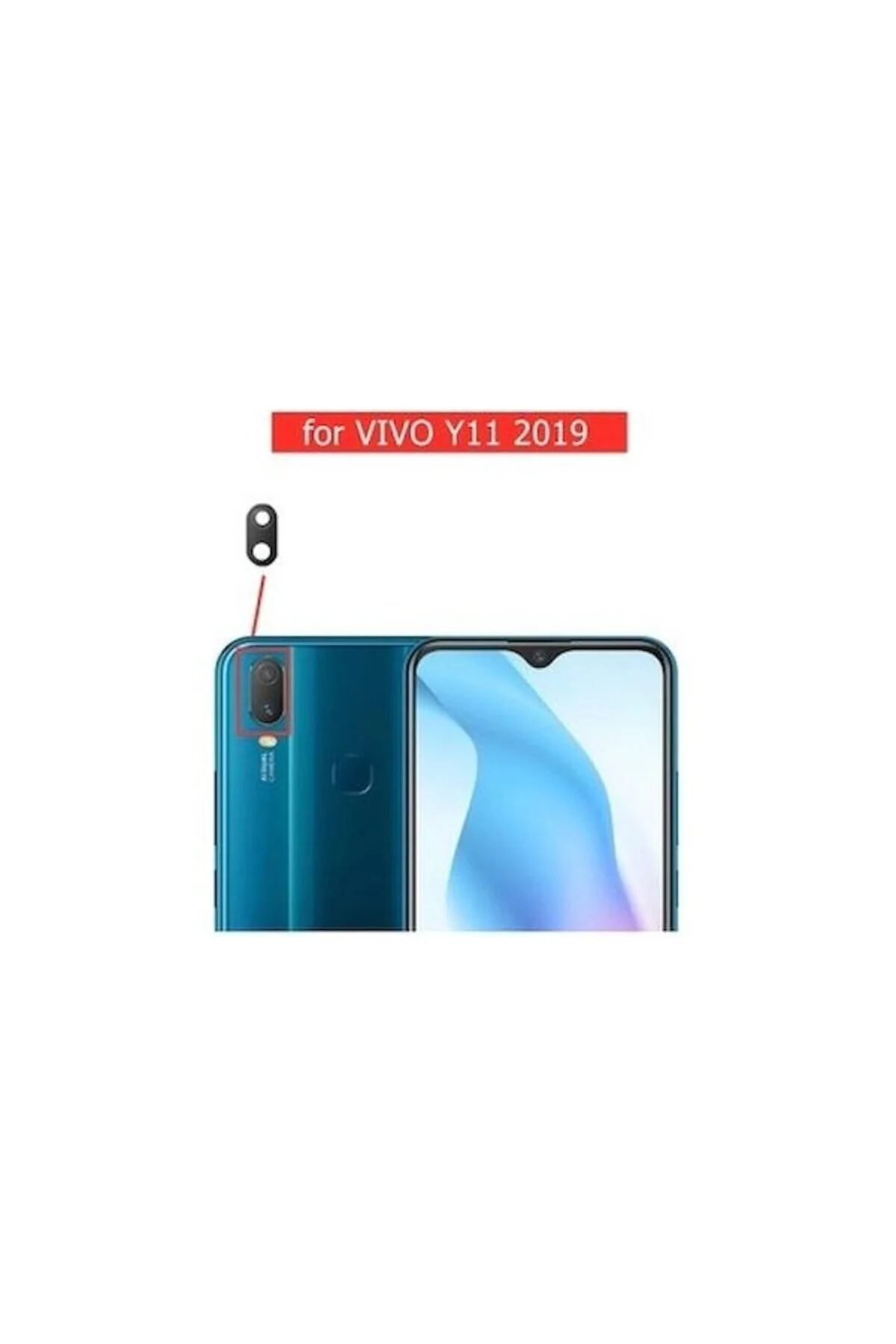 Vivo Y11 2019 Ile Uyumlu Kamera Camı