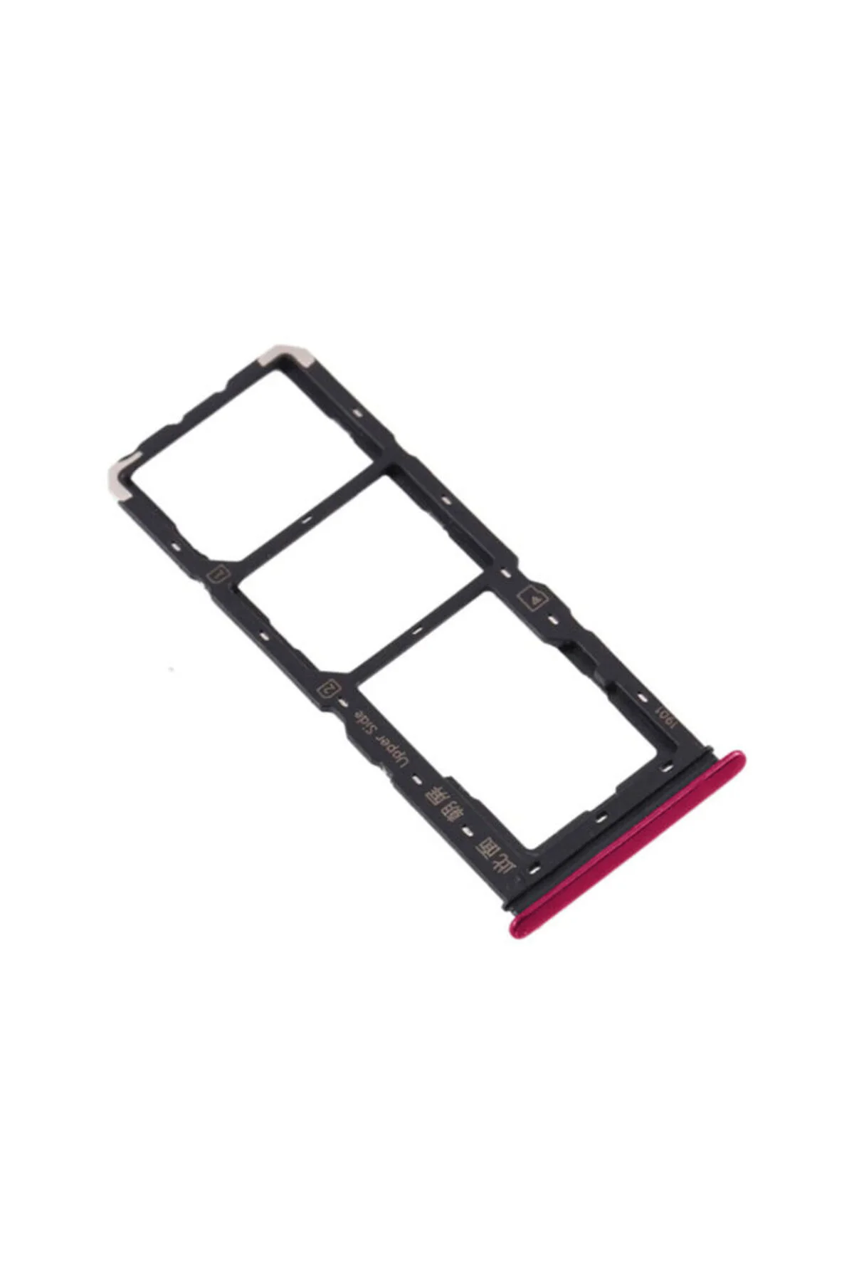 Vivo Y11 Uyumlu Sim Tepsisi Kırmızı