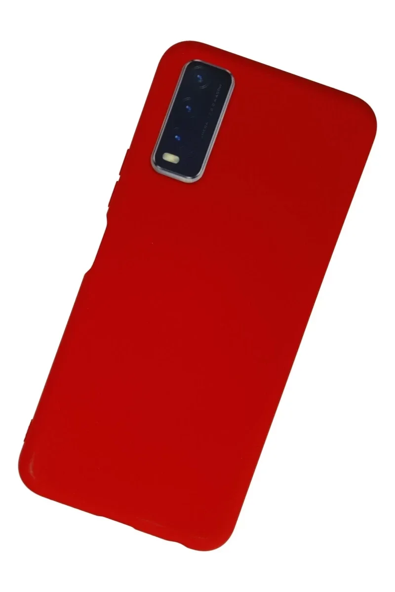 Vivo Y11S Kılıf Nano içi Kadife Silikon - Kırmızı Fiyatı, Yorumları ve Özellikleri