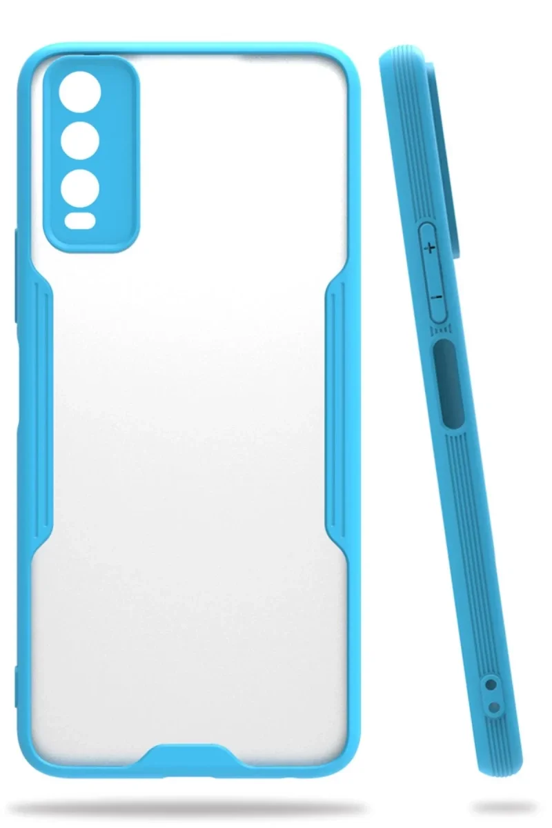 Vivo Y11S Kılıf Platin Silikon - Mavi Fiyatı, Yorumları ve Özellikleri