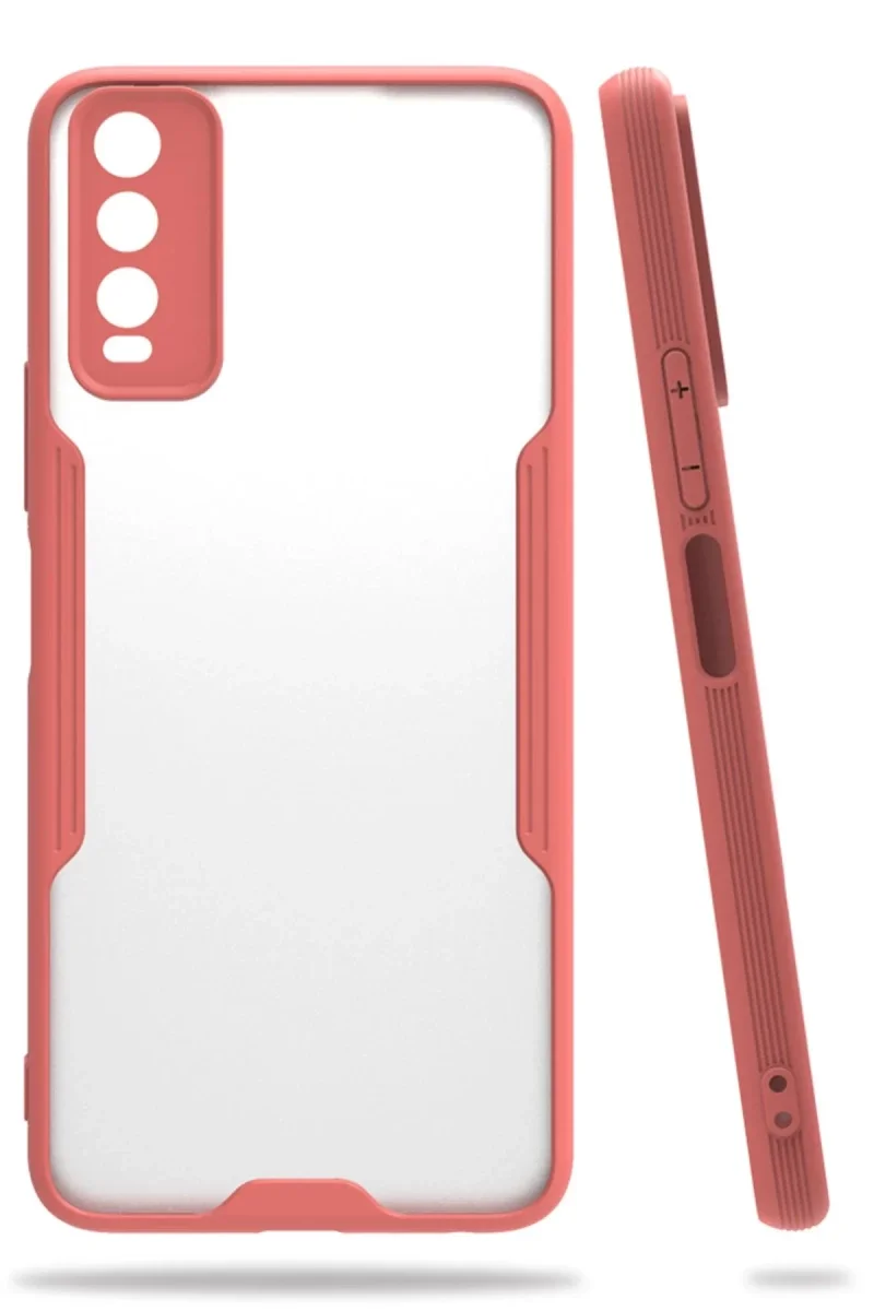 Vivo Y11S Kılıf Platin Silikon - Pembe Fiyatı, Yorumları ve Özellikleri