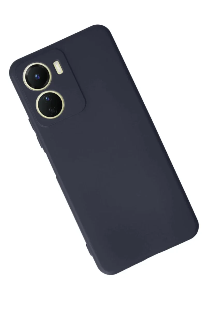 Vivo Y16 Kılıf First Silikon - Lacivert