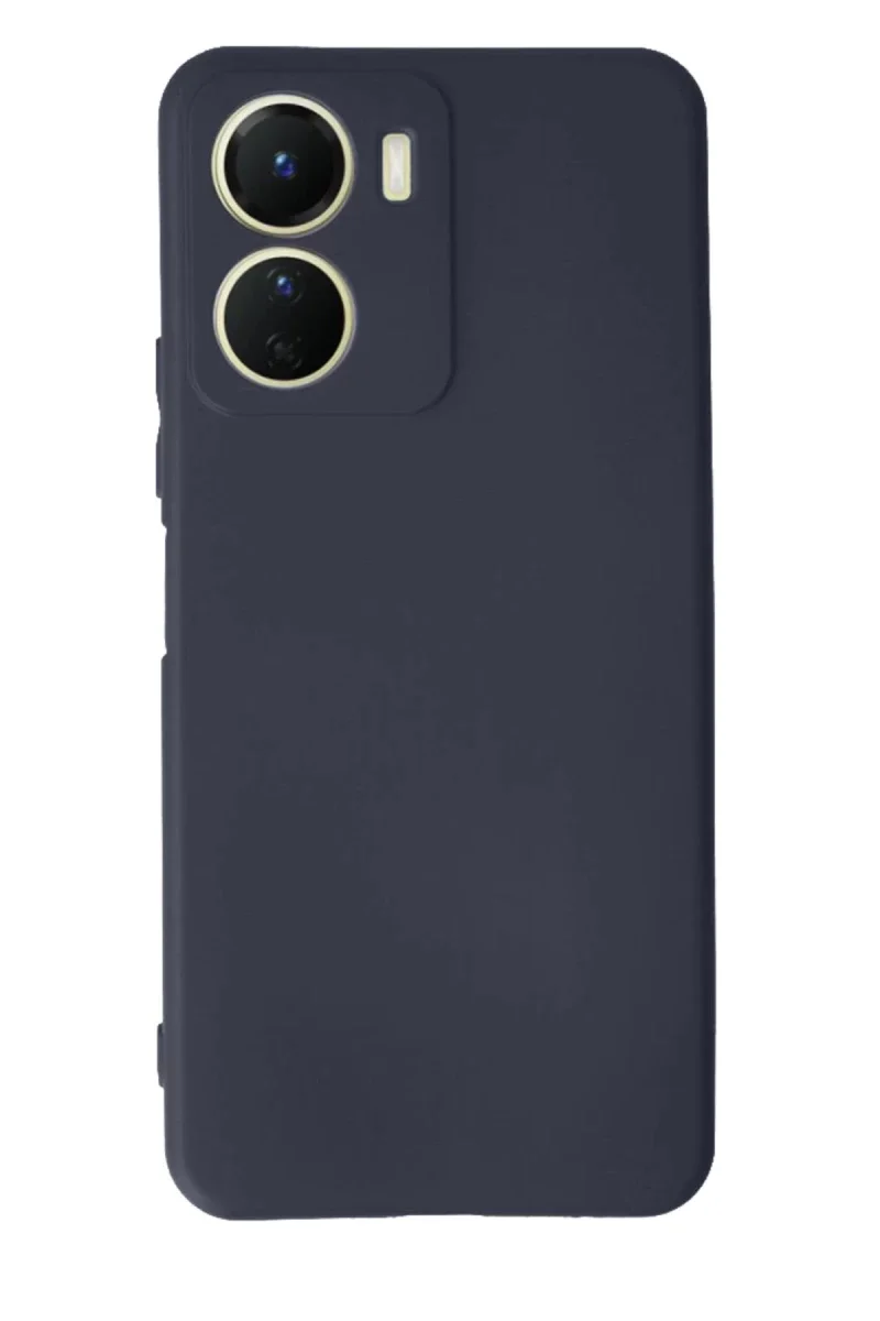 Vivo Y16 Kılıf First Silikon - Lacivert