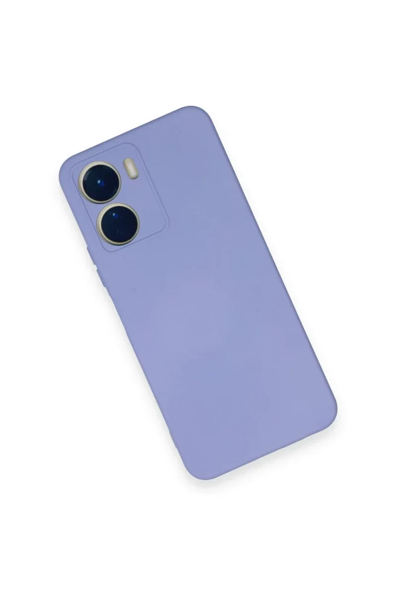 Vivo Y16 Kılıf Nano içi Kadife Silikon - Lila Vivo Y16 Kılıf Nano içi Kadife Silikon - Lila