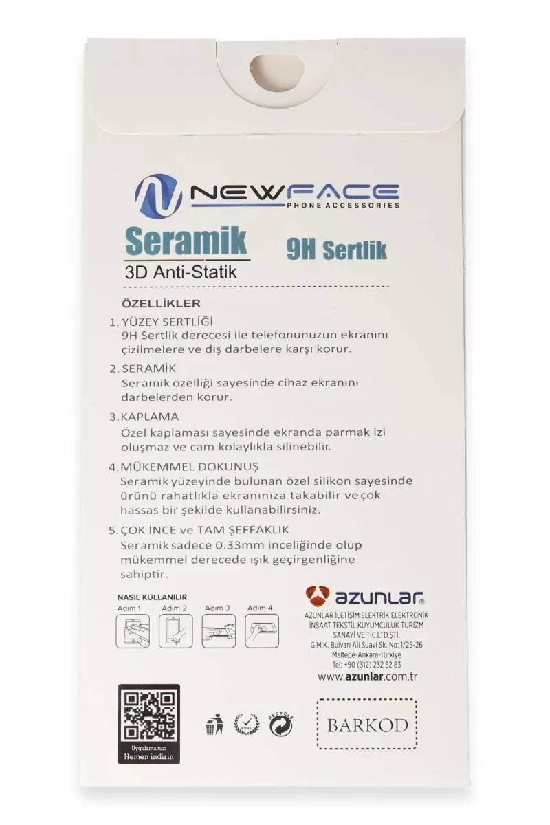 Vivo Y17S 3D Antistatik Seramik Nano Ekran Koruyucu